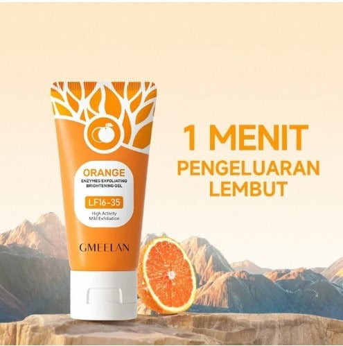 Orange Enzymes Exfoliating Brightening Gel (LF16-35) – High Activity Mild Exfoliation Skincare Gel - 50g