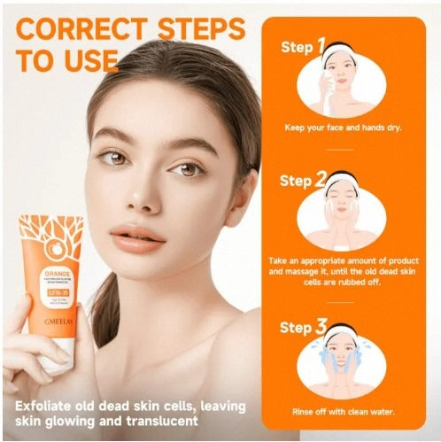 Orange Enzymes Exfoliating Brightening Gel (LF16-35) – High Activity Mild Exfoliation Skincare Gel - 50g